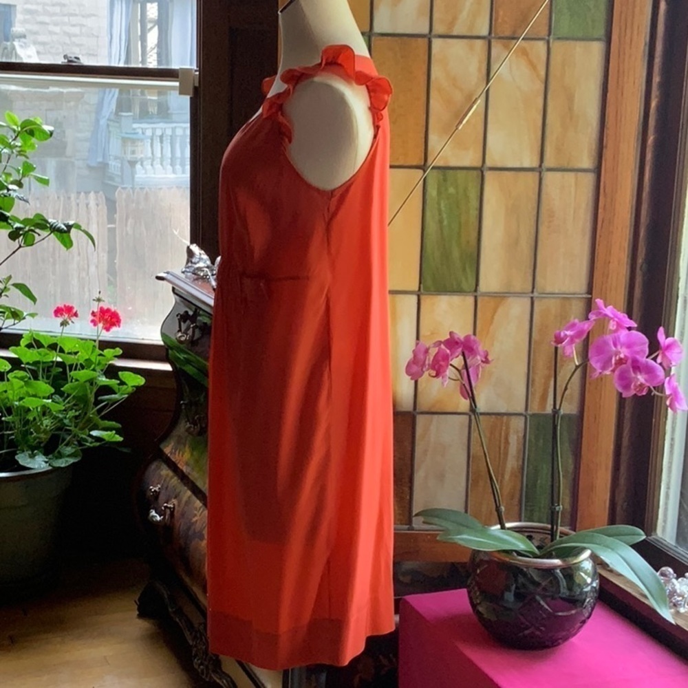 SOLD - Stella McCartney Silk Knee-Length Dress - Size: M / US8 / IT44 - Picture 2 of 3